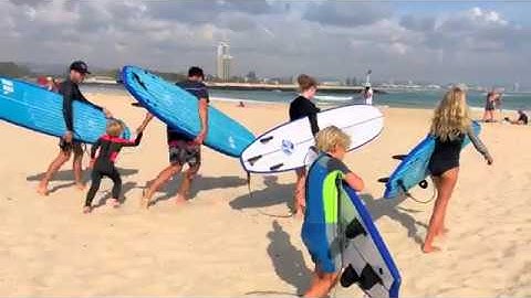 Waterborn 2017 Softboard - Frothing Groms