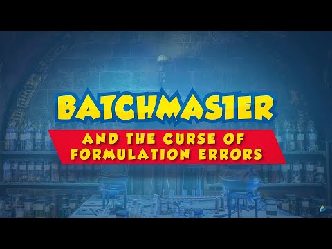 BatchMaster & The Curse of Formulation Errors | EP 2