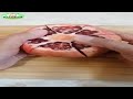 How To Cut and Deseed Pomegranate