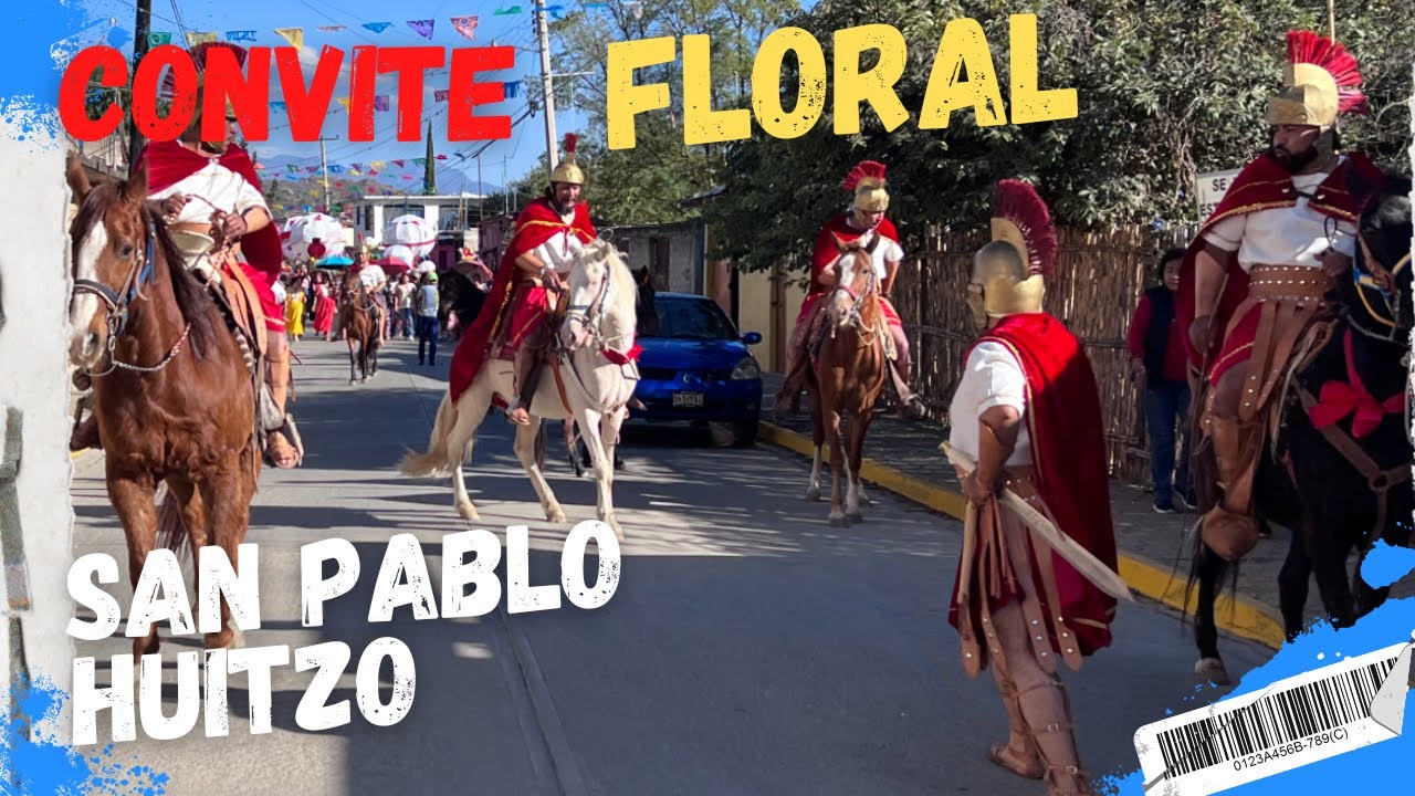 Asi COMENZO EL CONVITE  floral en San Pablo Huitzo🎉🎊