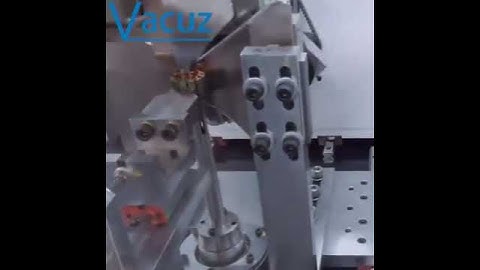 Two Stations Drone Stator Automatic BLDC Brushless Outer Motor Coil Needle Winding Machine Price