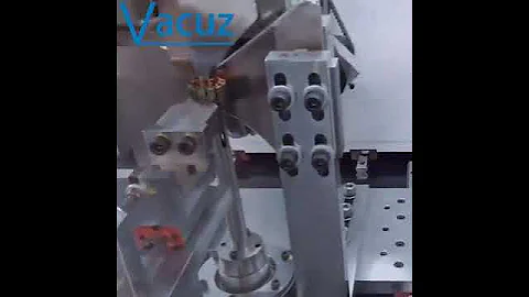 Two Stations Drone Stator Automatic BLDC Brushless Outer Motor Coil Needle Winding Machine Price
