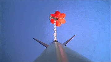 Model Rocket Rear-Ejection, Great On-Board Video - F Engine, Ida Lee Park, Leesburg, VA