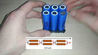3S2P 11.1V 12.6V 18650 Batarya Paketi