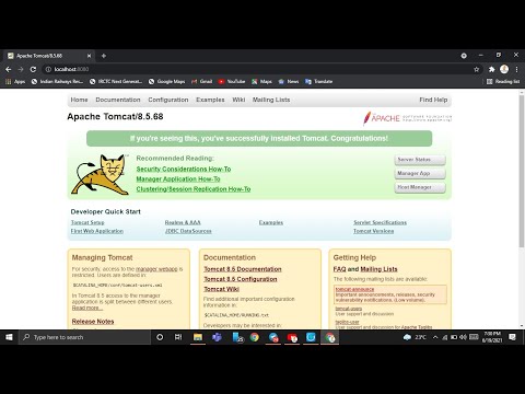How to Install Apache Tomcat in Windows 10 in 4 minute | Java Tomcat server | java servlet JEL