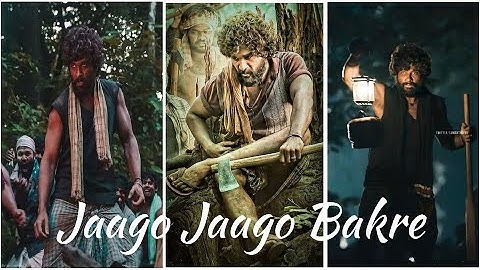 Pushpa: Jaago Jaago Bakre |Status ( Song) | Allu Arjun, Rashmika Mandanna | Vishal D | DSP | Sukumar