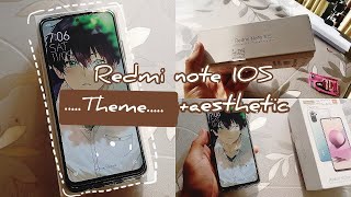 How to make your phone aesthetic|Redmi note 10s aesthetic theme screenshot 5