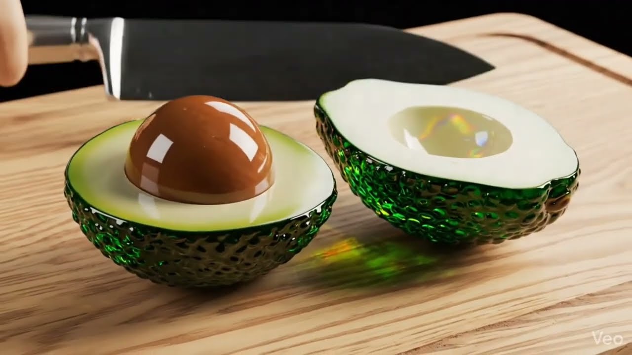 The most satisfying shattering of fruits l 2 min relaxing ASMR 🔪🍏🥑🙃🙂❤️