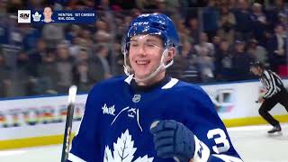 MINTEN FIRST CAREER NHL GOAL vs Golden Knights (w/Joe Bowen)