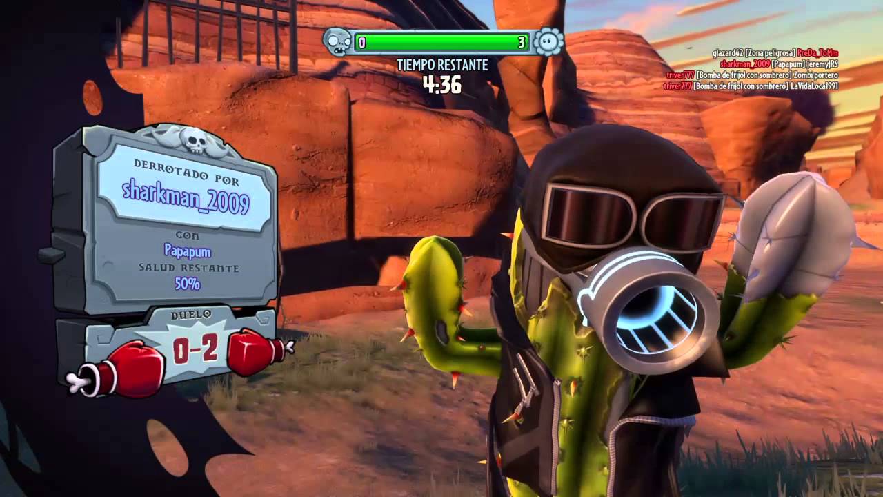Plants vs Zombies Garden Warfare co el soldado - YouTube