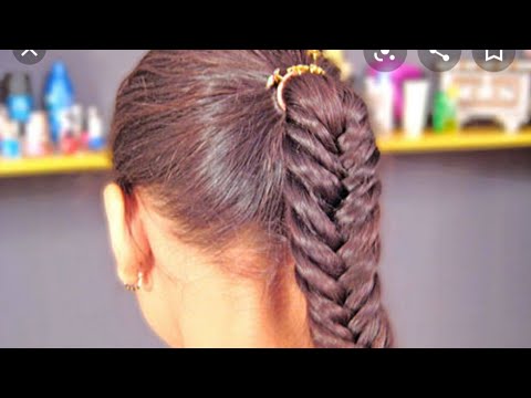 3 चोटी हेयरस्टाइल | 3 Trendy Braid Hairstyle For Medium Hair | Side Braid  Hairstyle | Shivani - YouTube
