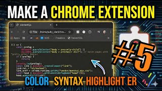 Syntax highlighting Chrome extension #5