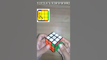 Advance PLL Algorithm Ja Perm Solve Algorithm #10 #shorts