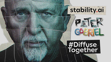 Peter Gabriel & Stability AI Animation Challenge! #DiffuseTogether