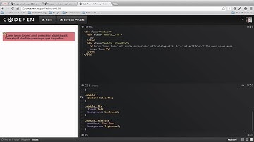 Screencast #8: Responsive fix/flexible Module