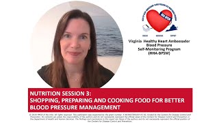 HHA BPSM Nutrition Session 3   Shopping, Preparing, and Cooking for Better BP Management Final 11 25
