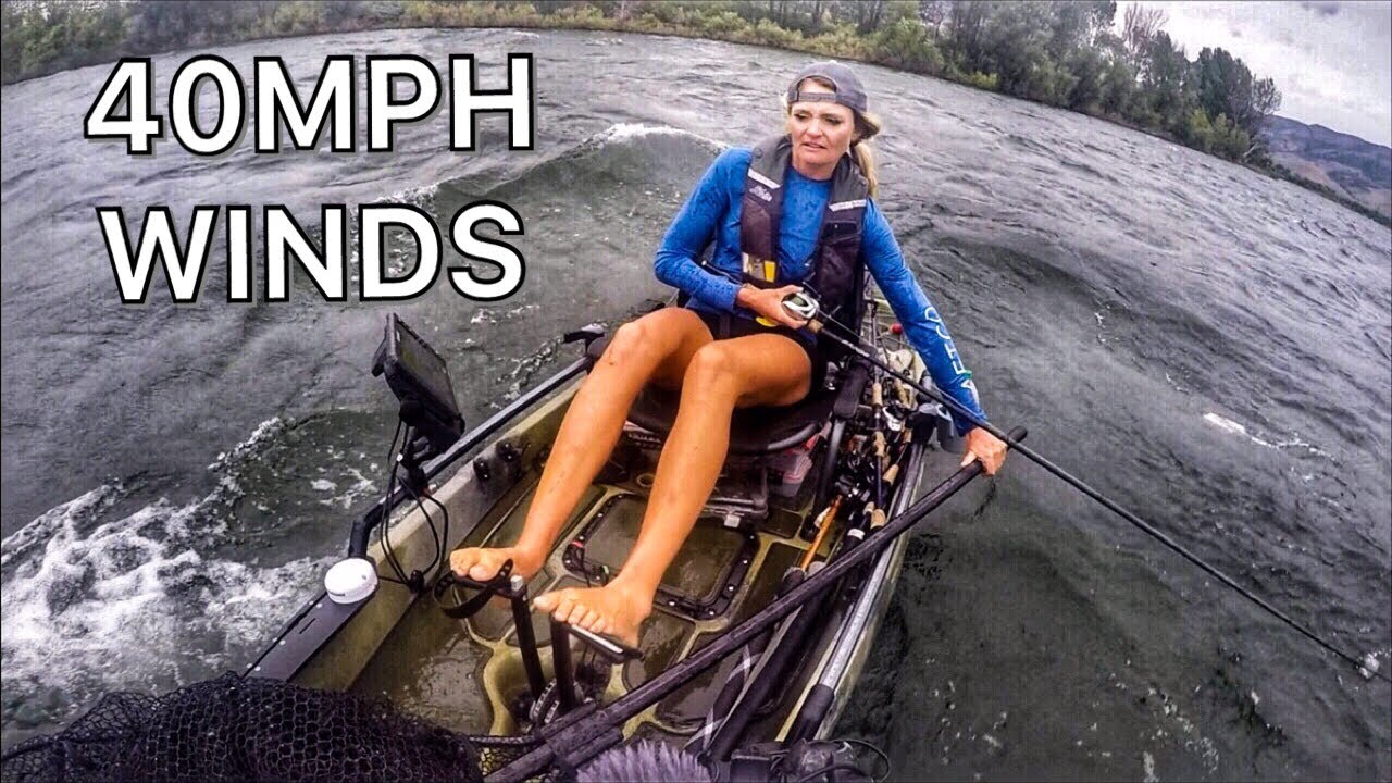 Kayak MUSKY Gone BAD almost Flipped YouTube