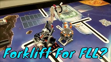 "LEGO Mindstorms EV3: Using A Forklift For FLL Missions" (BOBB3E)