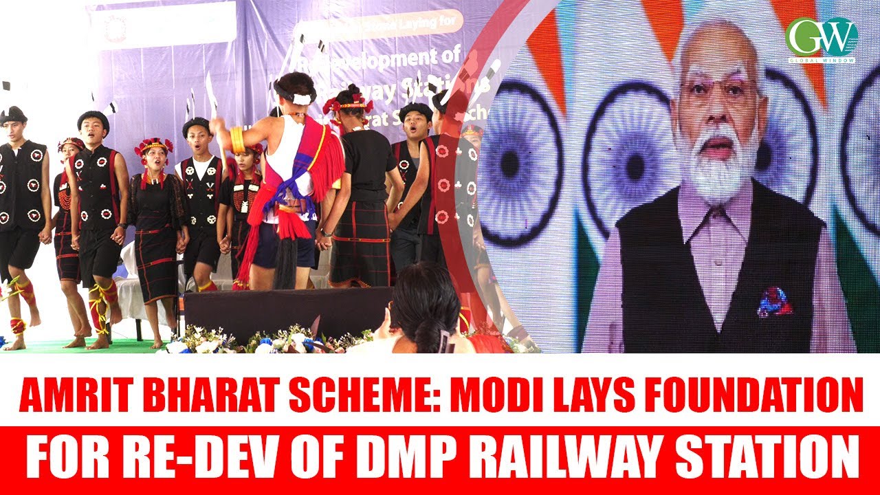 AMRIT BHARAT SCHEME: MODI LAYS FOUNDATION FOR RE-DEV OF DMP RAILWAY STATION
