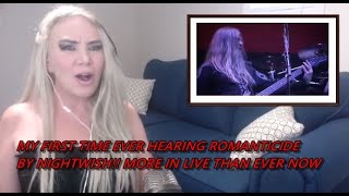 My reaction hearing ROMANTICIDE by Nightwish for the first time!! What a great extra set of vocals!