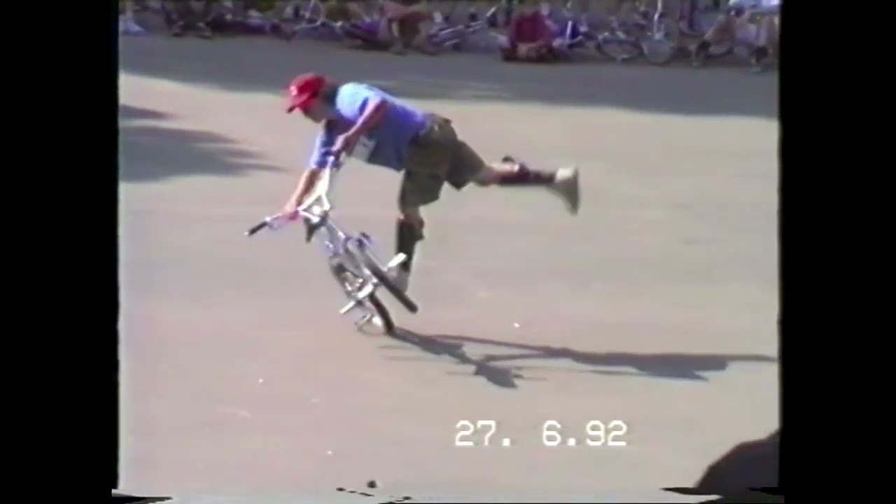 Ali Barjesteh – BMX Flatland im Kölner Jugendpark Juni 1992