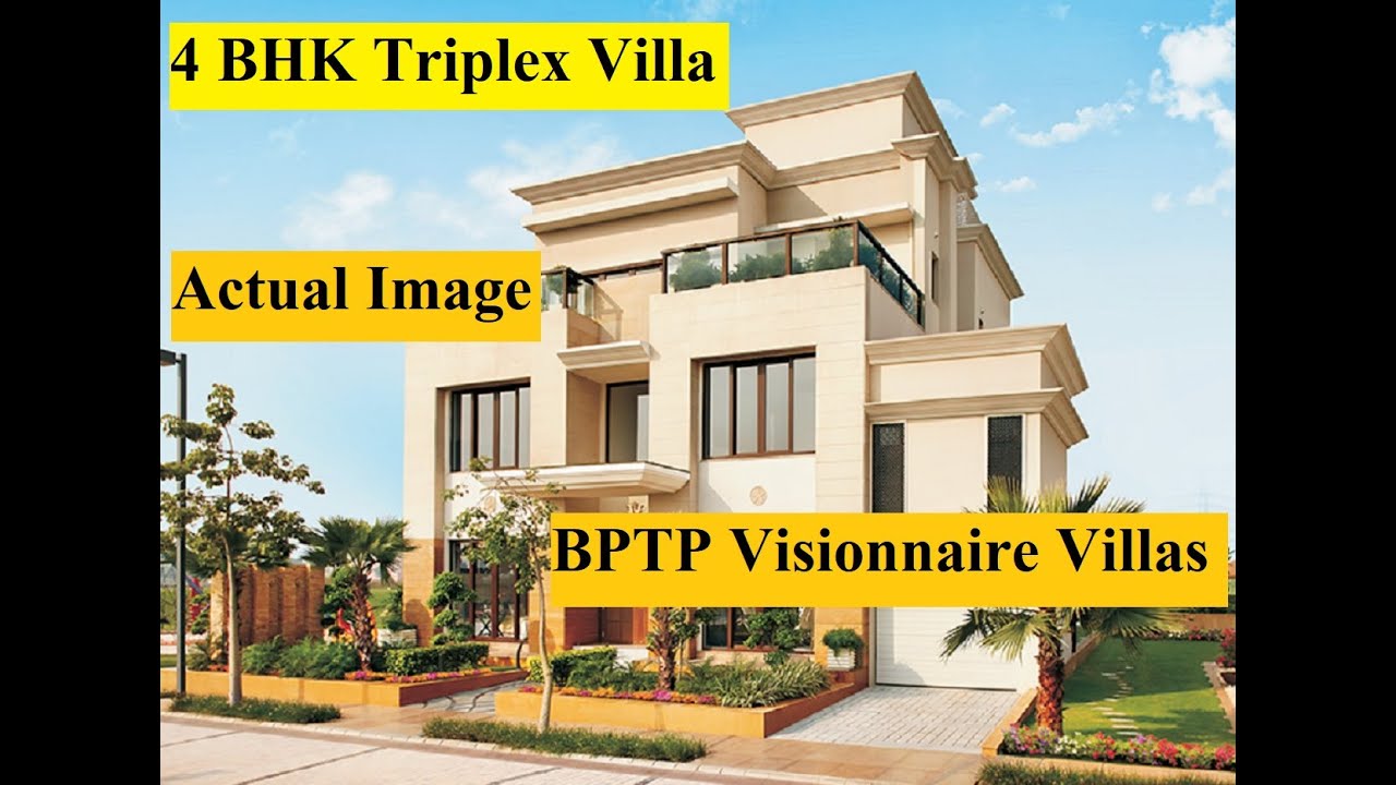 BPTP Visionnaire Villas in Sector 70A Gurgaon Villa in Gurgaon For Sale Call +917765906259