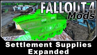 Fallout 4 Mods - Settlement Supplies Expanded