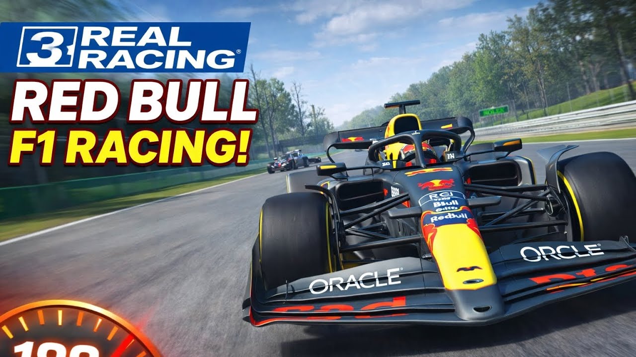 Get ready for insane speed with the Oracle Red Bull Racing RB20 in Real Racing 3! 🏎️💨