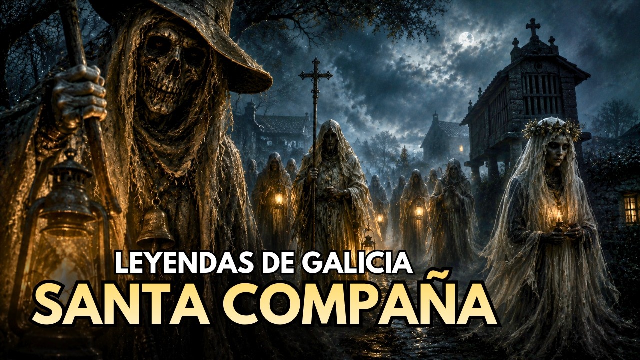 LEYENDAS DE GALICIA: La Santa Compaña y sus secretos - YouTube