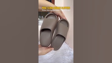 Step Into Cloud Comfort ☁️ | Pose Cloud Bounce Slippers #poseslippers