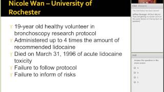 CTMC Webinar 7-11-2014: Ethical Issues for Clinical Trials in Neuroscience, by Dixie Ecklund