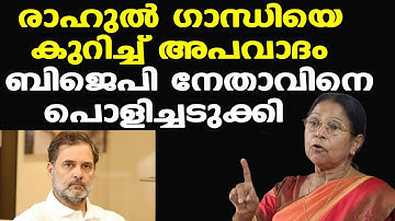 Rahul Gandhi BJP കള്ളക്കളികളെല്ലാം പുറത്ത് കൊണ്ടുവരുന്നു...| Dr. Mary george