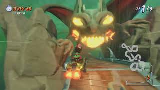Finishing the CTR Developer Time Trials in 2024 (6/10) - Thunder Struck