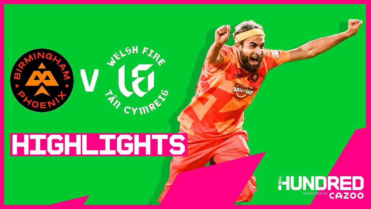 Imran Tahir Takes HAT-TRICK! | Birmingham Phoenix vs Welsh Fire - Highlights | The Hundred 2021