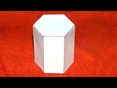 Video: Cómo Hacer Un Prisma Hexagonal