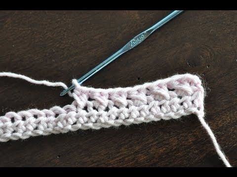 How To Crochet a Hdc Cross Stitch