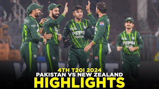 Full Highlights | Pakistan vs New Zealand | 4th T20I 2024 | PCB | M2E2A screenshot 5