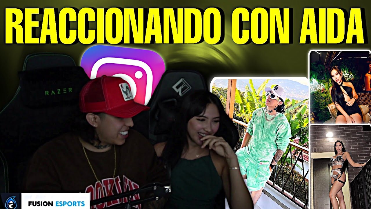 AIDA MERLANO reacciona a mis FOTOS de INSTAGRAM y yo a las de ELLA 🤭😳 | WestCOL