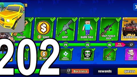 Gangs Wars: Pixel Shooter RP - Gameplay Walkthrough Part 202 - Halloween Pass (Android, iOS)