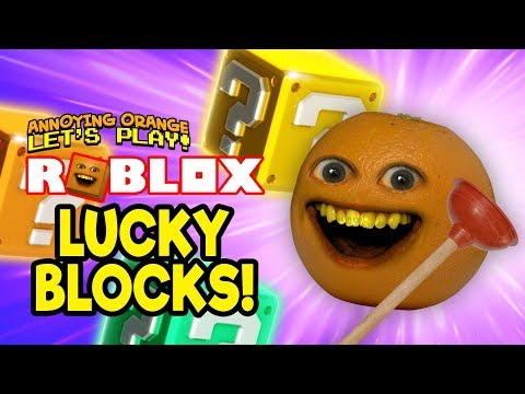 Roblox Lucky Blocks Annoying Orange Plays Youtube - annoying orange roblox pizza factory tycoon