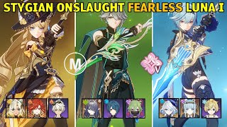 C2 Navia & C1 Alhaitham & C6 Eula - Stygian Onslaught Fearless Luna 1 6.0 Genshin Impact