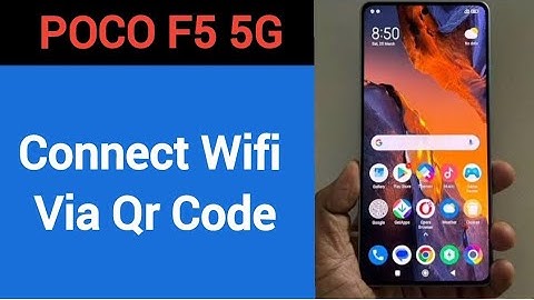 How to connect WiFi via QR code,  Poco F5 5G me Bina password ke Wi Fi connect kaise karen