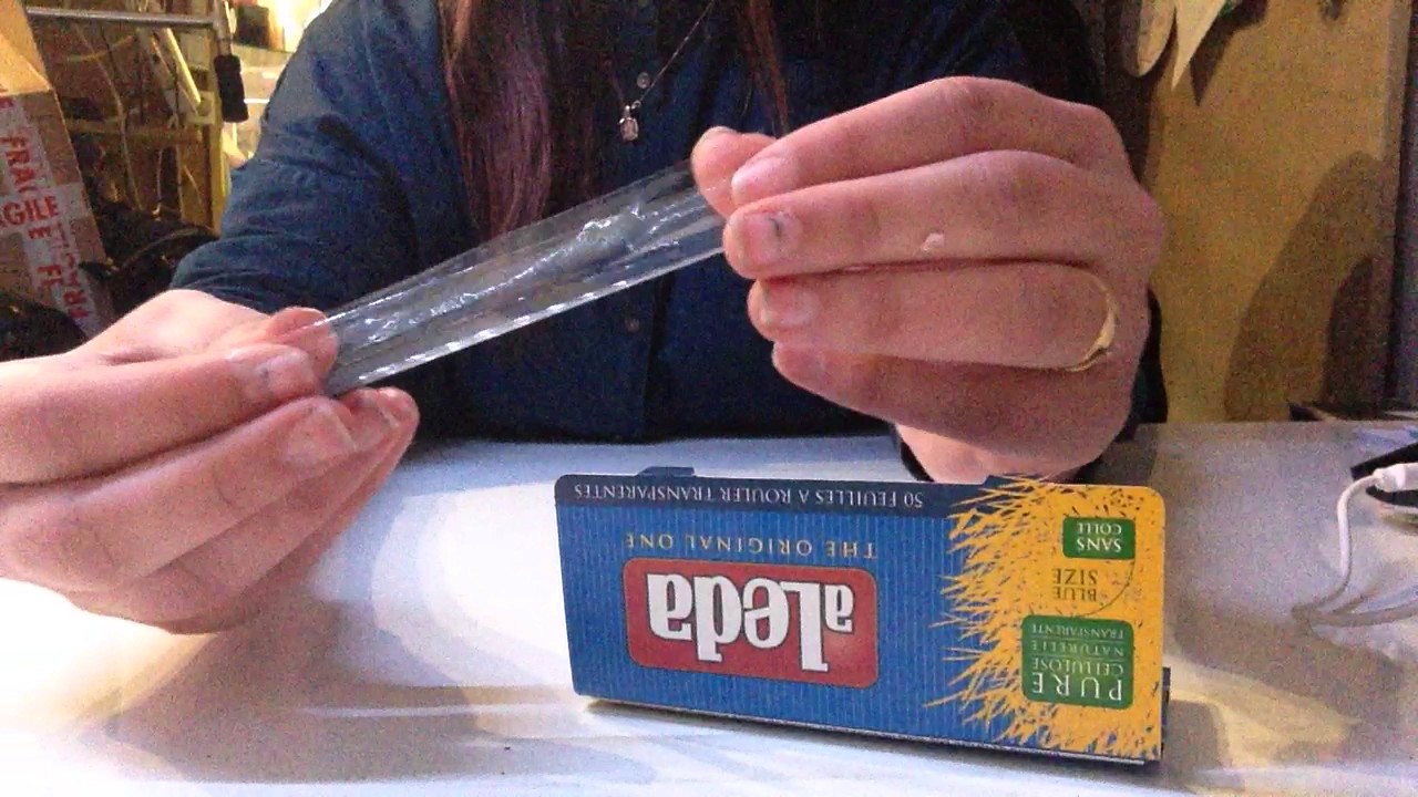 feuilles a rouler longues transparentes aleda www univers parallele com youtube