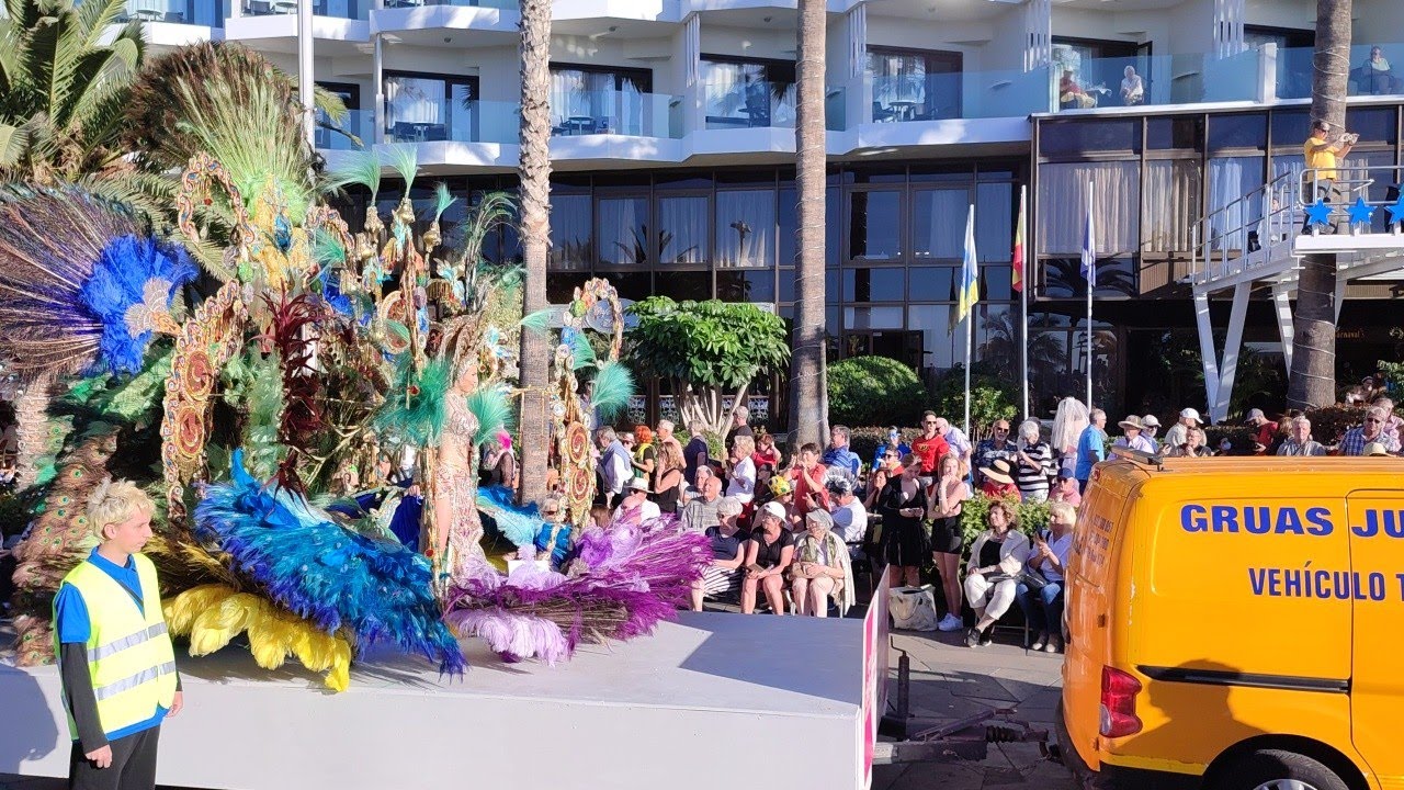 Karnevalumzug 2023 in Puerto de la Cruz, Teneriffa