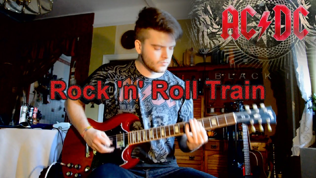 AC/DC - Rock 'n' Roll Train (Guitar Cover) - YouTube