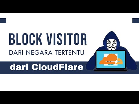Cara memblokir negara tententu di Cloudflare Gratis