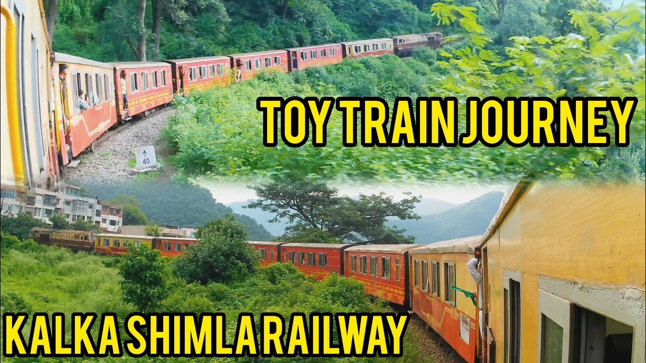 Outstanding Toy Train Journey in Mountains: The Great Kalka Shimla ...