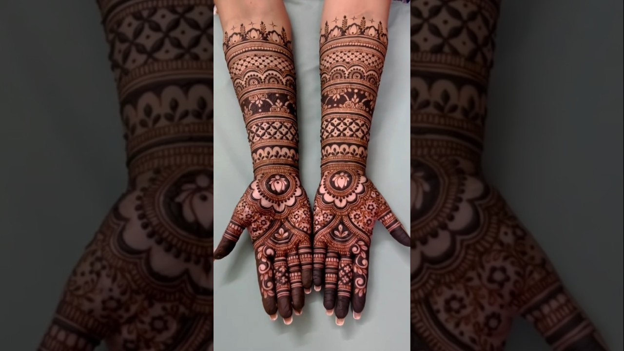 New mehendi design practice step by step model 