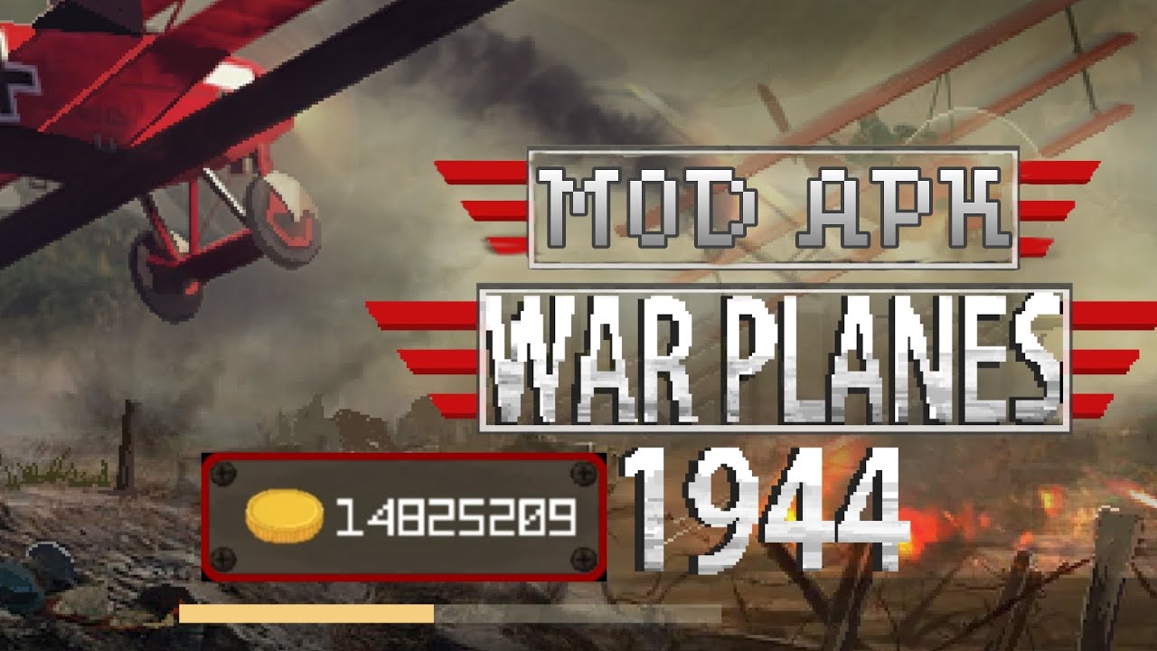 Warplanes 1944 WW2 War Flight v1.1 MOD APK Download Gameplay
