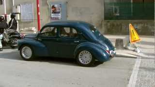 Renault 4CV Sport & Dauphine start up